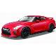 NISSAN GT-R 2017 RED 1:24