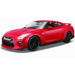 NISSAN GT-R 2017 RED 1:24