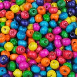 KORALIKI DO NAWLEKANIA 6MM MIX KOL