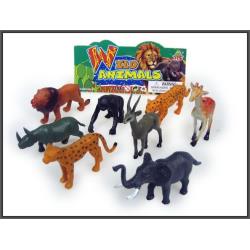 ZWIERZĘTA DZIKIE 8 CM 8 SZT.