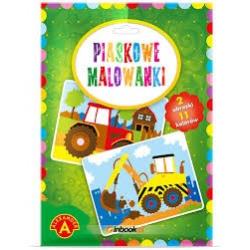 PIASKOWE MALOWANKI KOPARKA TRAKTOR