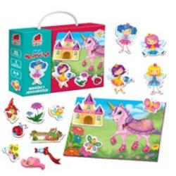 WRÓŻKI I JEDNOROŻCE GRA MAGNET