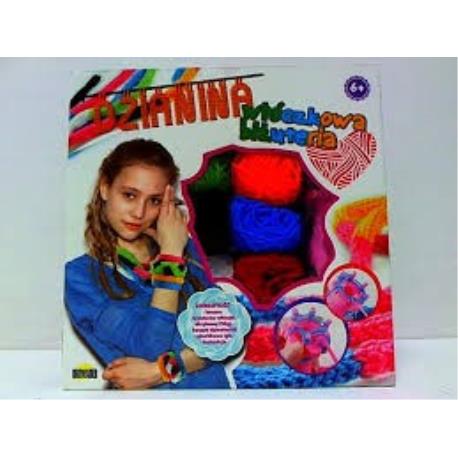 DZIANINA WŁÓCZKOWA BIŻUTERIA