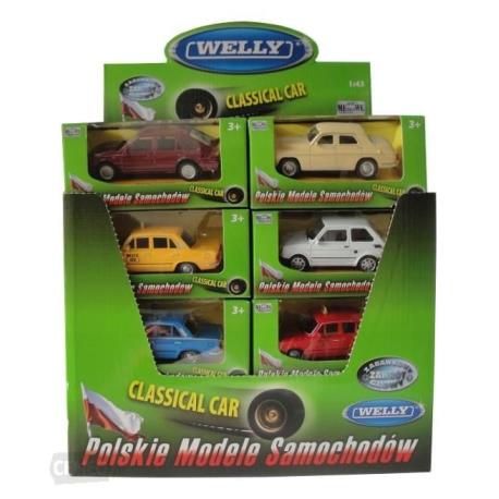 WELLY AUTA 1:43 POLSKIE MODELE