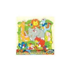 UKŁADANKA DREWNO ZWIERZĘTA DZIKIE