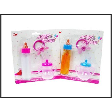 BUTELKI 2SZT SMOCZEK DLA LALKI