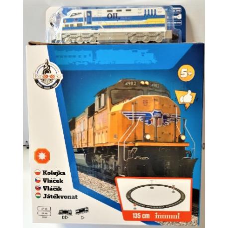 KOLEJKA TOR 135CM LOCOTOYS