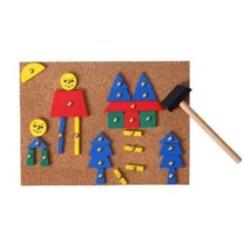 KORKOWA PRZYBIJANKA 26X19CM