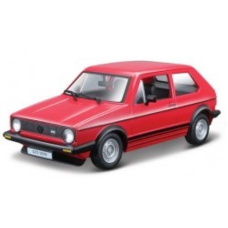 VOLKSWAGEN GOLF MK1 GTI 1979 RED 1:24