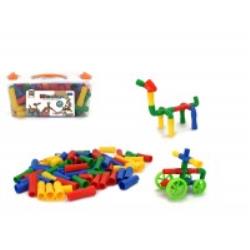 KLOCKI 112PCS RURY POJ.