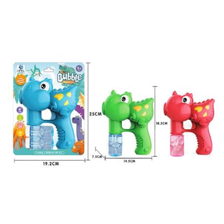 PISTOLET BAŃKI DINO 18,5CM ŚW/DŻW 3KOL