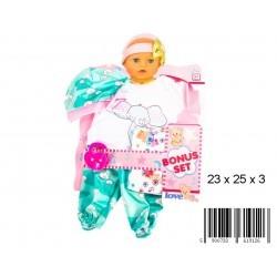 UBRANKO DLA LALEK 40CM