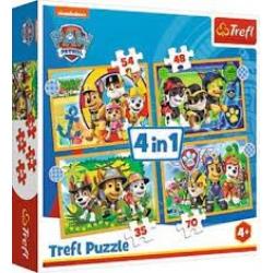 PUZZLE 4W1 PAW PATROL