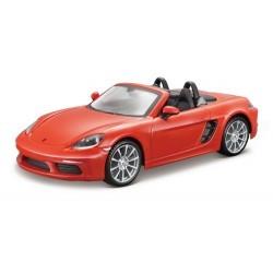 PORSCHE 718 BOXSTER ORANGE 1:24
