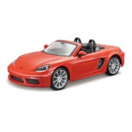 PORSCHE 718 BOXSTER ORANGE 1:24