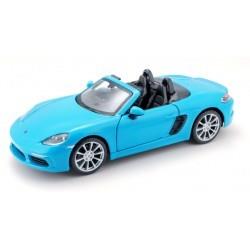 PORSCHE 718 BOXSTER BLUE 1:24