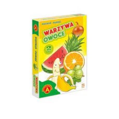 KARTY PIOTRUŚ PAMIĘĆ WARZYWA OWOCE
