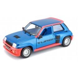 RENAULT 5 TURBO BLUE RED 1:24