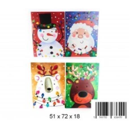 TOREBKA PREZENTOWA 51X72X18 ŚWIĘTA