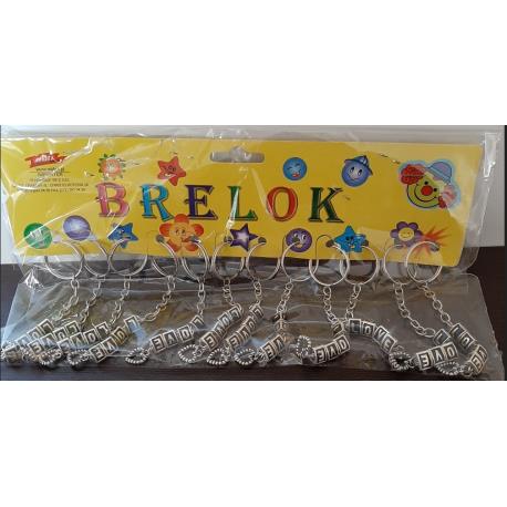 BRELOK METAL LOVE 12KPL