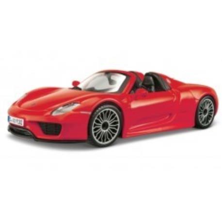 PORSCHE 918 SPYDER RED 1:24