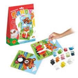 PIASKOWE MALOWANKI BROKAT LIS , MIŚ