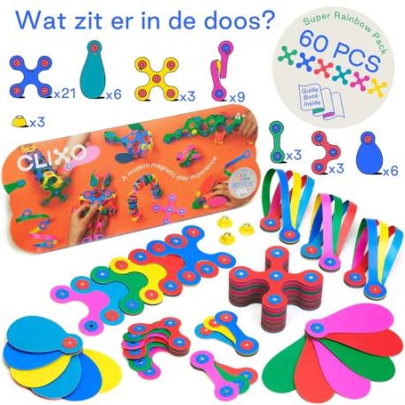 CLIXO KLOCKI MAGNETYCZNE 60EL