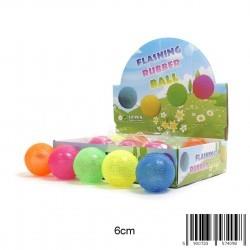 PIŁKA GUMOWA 6CM ŚW.