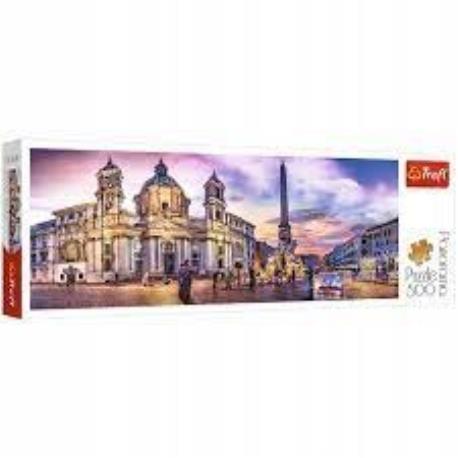 PUZZLE 500EL PANORAMA RZYM