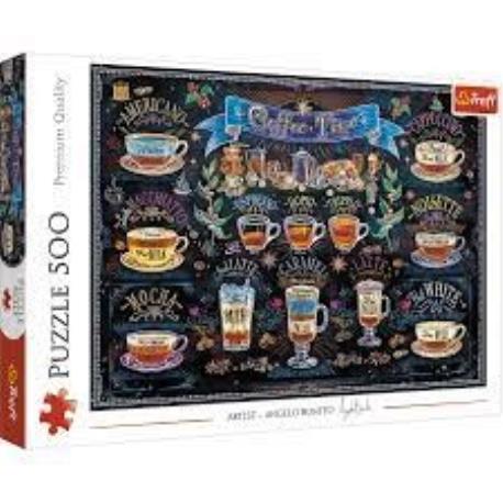 PUZZLE 500EL CZAS NA KAWĘ