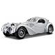 BUGATTI ATLANTIC 1936 SILVER 1:24