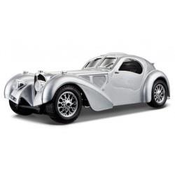 BUGATTI ATLANTIC 1936 SILVER 1:24