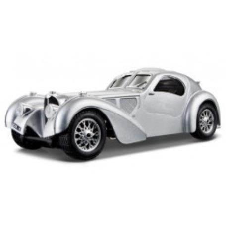 BUGATTI ATLANTIC 1936 SILVER 1:24