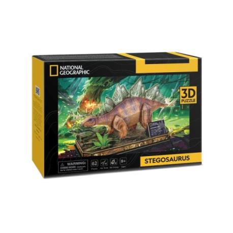 PUZZLE 3D STEGOZAUR NATIONAL GEO.