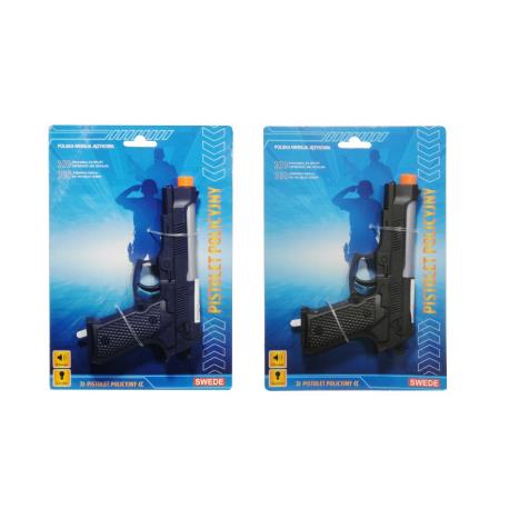 PISTOLET POLICYJNY 17CM PL GŁOS