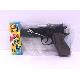 PISTOLET SPŁONKA CZARNY FOLIA