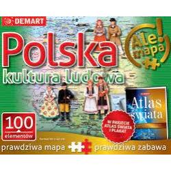 POLSKA KULTURA LUDOWA 100EL +ATLAS