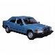 MERCEDES-BENZ 190E 1987 BLUE 1:24