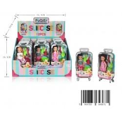 LALKA W WALIZCE 19,5CM