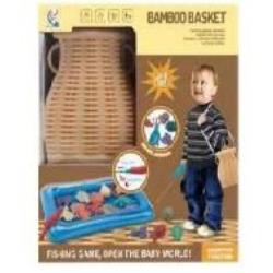 WĘDKA RYBKI MAGNES KOSZ BASEN