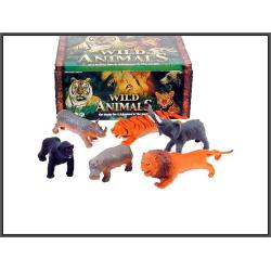 ZWIERZĘTA DZIKIE MIĘKKIE 6WZ 13-21CM