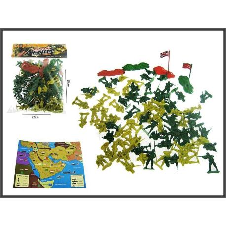 ŻOŁNIRZE ARMIA 80SZT MAPA