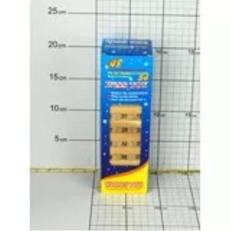 KLOCKI DREWNO CYFRY JENGA 20CM