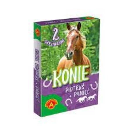 KARTY PIOTRUŚ +PAMIĘĆ KONIE