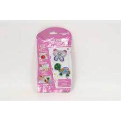 HAFT DIAMENTOWY SASZETKA ŻÓŁW MOTYL