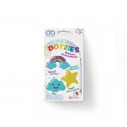 HAFT DIAMENTOWY 3 NAKLEJKI TĘCZA