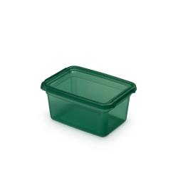 POJEMNIK 1,5L ZIELONY 19X14X9CM