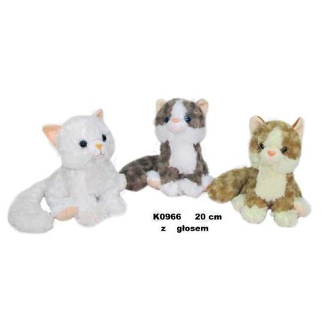 KOT GŁOS 3ASS 20CM