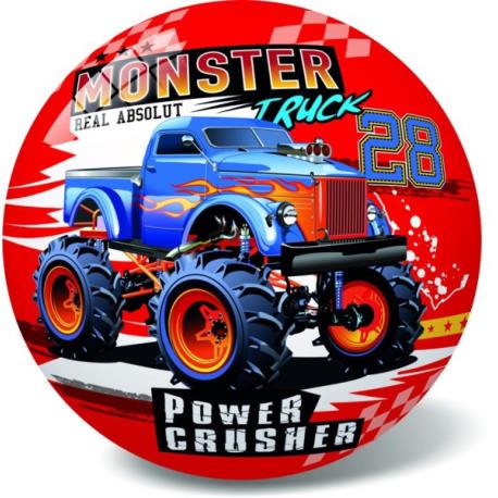 PIŁKA PVC MONSTER TRUCK 14CM