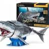 CUBIC FUN PUZZLE 3D NATIONAL GEOGRAPHIC  ZAGROŻONE ZWIERZĘTA-ŻARŁACZ BIAŁY